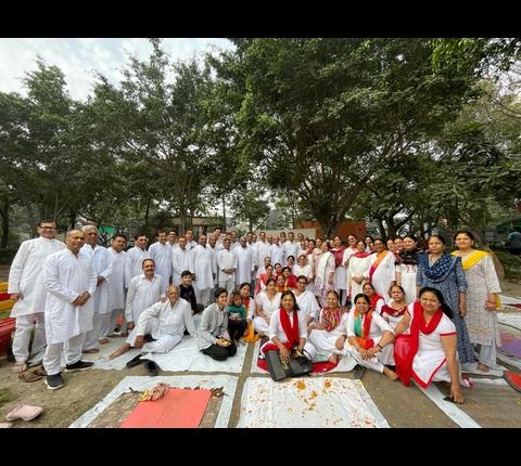 Holi celebration at Ayodhya Kshetra, New Delhi